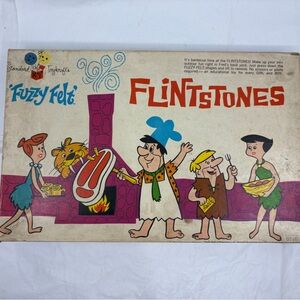 Flintstones Fuzzy Felt Toy Set Standard Toykraft Toys Fuzzy Felt Flintstones